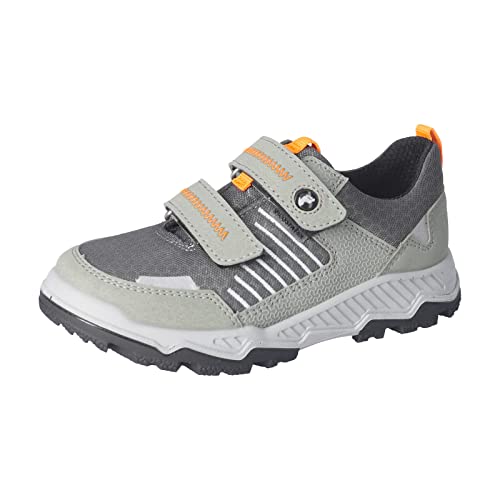 RICOSTA Jungen Low-Top Sneaker Peak,Kinder Halbschuhe,WMS:Mittel,lose Einlage, TEX,straßenschuhe,Strassenschuhe,eukalyptus/grau (530),33 EU von RICOSTA