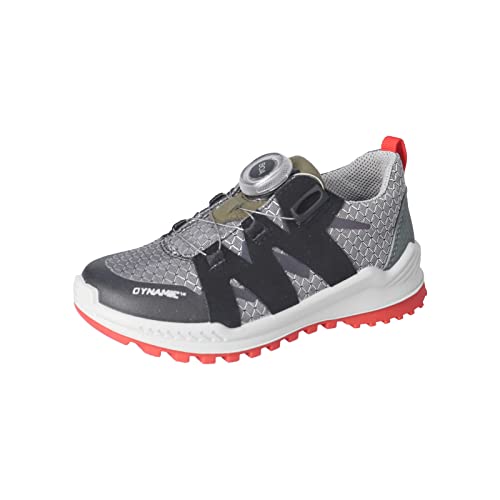 RICOSTA Jungen Low-Top Sneaker Walk,Kinder Halbschuhe,lose Einlage,BOA,Sportschuhe,Freizeitschuhe,Turnschuhe,Laufschuhe,Graphit/schwarz (450),37 EU von RICOSTA