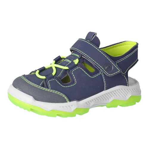 RICOSTA Jungen Sandalen Arizona, Kinder Sommerschuhe, waschbar, Klettverschluss, Freizeitschuhe, offene Schuhe, Nautic/Ozean (170), 29 EU von RICOSTA