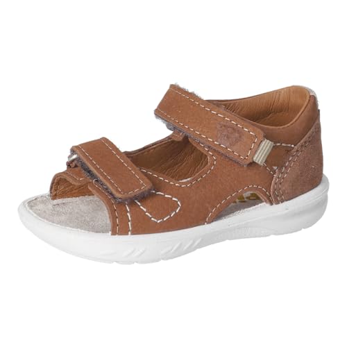 RICOSTA Jungen Sandalen CLAAS, Baby und Kleinkinder Lauflernschuhe, Weite: MITTEL, Outdoorsandalen, Klettverschluss, Sommerschuhe, Curry (260), 22 EU von RICOSTA