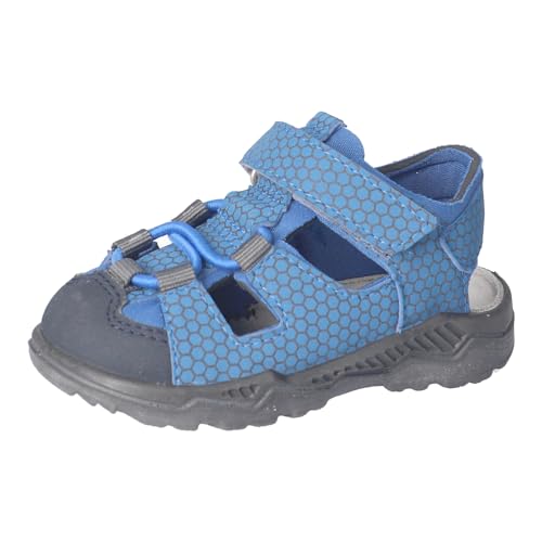 RICOSTA Jungen Sandalen GERY, Kinder Lauflernschuhe, Weite: Mittel, waschbar, halbschuhe, klettverschluss, sommerschuhe, adriatic/azur (151), 26 EU von RICOSTA