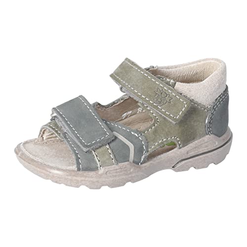 RICOSTA Jungen Sandalen Joris,Kinder Lauflernschuhe,WMS:Mittel,Freizeitschuhe,offene Schuhe,Strandschuhe,Halbschuhe,eukalyptus/Salbei (530),27 EU von RICOSTA