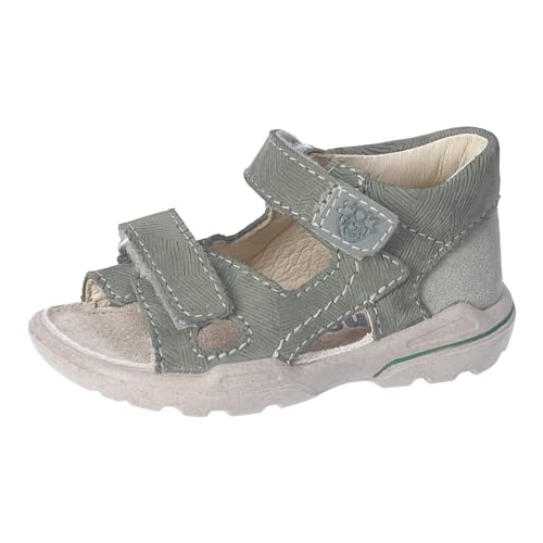 RICOSTA Jungen Sandalen KLAAS, Baby und Kleinkinder Lauflernschuhe, Weite: Mittel, freizeitschuhe, offene schuhe, strandschuhe, eukalyptus (530), 20 EU von RICOSTA