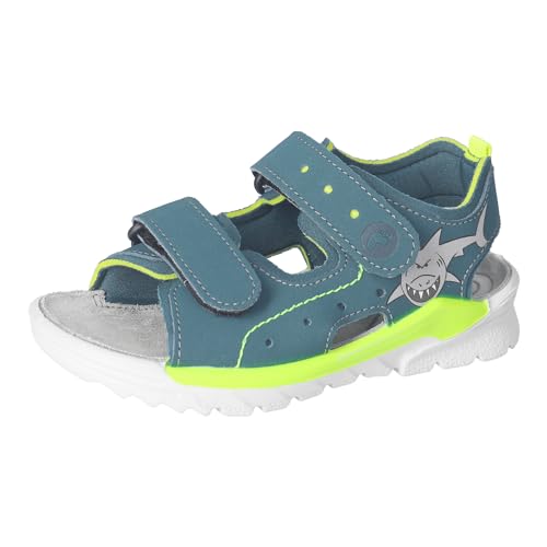 RICOSTA Jungen Sandalen SURF, Kinder Sommerschuhe, Weite: Mittel, waschbar, freizeitschuhe, offene schuhe, strandschuhe, outdoorsandalen, storm (540), 25 EU von RICOSTA