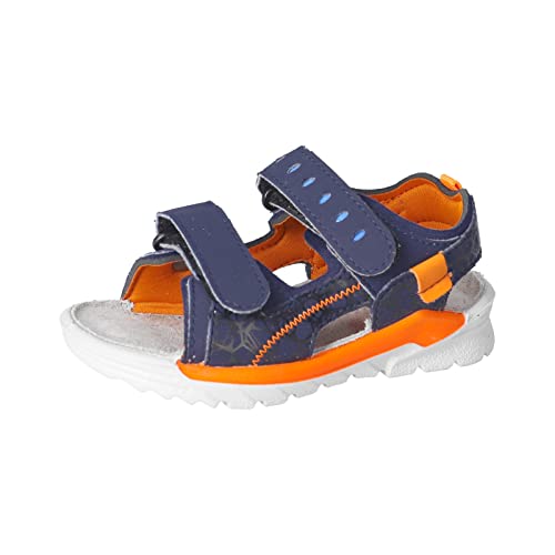 RICOSTA Jungen Sandalen TAJO,Kinderschuhe,WMS:Mittel,Klettverschluss,Kinderschuhe,Sommerschuhe,Freizeitschuhe,Nautic/Ozean (170),26 EU von RICOSTA