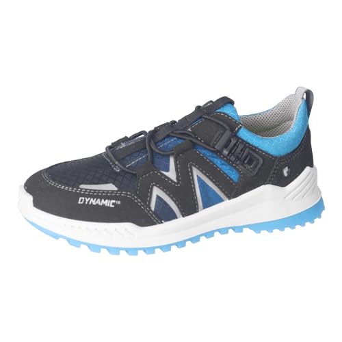 RICOSTA Jungen Slip-On Sneaker PACE, Kinder Halbschuhe, lose Einlage, schnellschnürung, straßenschuhe, Strassenschuhe, Turnschuhe, schwarz (090), 33 EU von RICOSTA