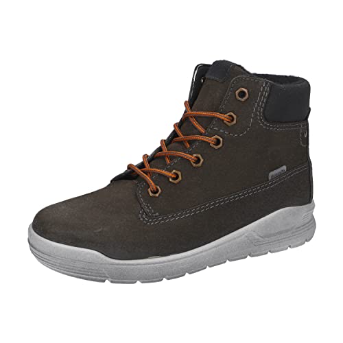 RICOSTA Jungen Winterstiefel DIRK,Kinder Boots,WMS:Mittel,lose Einlage,RicostaTEX,gefüttert,wasserdicht,winterboots,warm,army (590),34 EU von RICOSTA