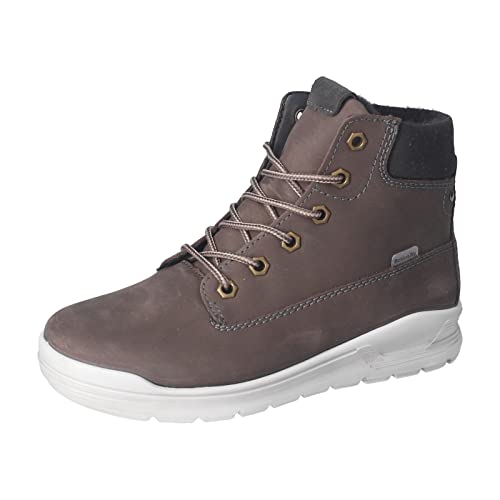 RICOSTA Jungen Stiefel Dirk,Kinder Boots,WMS:Mittel,lose Einlage, TEX,schnürstiefel,Booties,wasserdicht,Quinoa (280),35 EU von RICOSTA