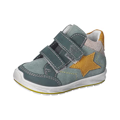 RICOSTA Jungen Stiefel KIMI,Kinder Lauflernschuhe,WMS:Mittel,lose Einlage,Sympatex,klettstiefel,booties,wasserdicht,forest/salbei (580),26 EU von RICOSTA