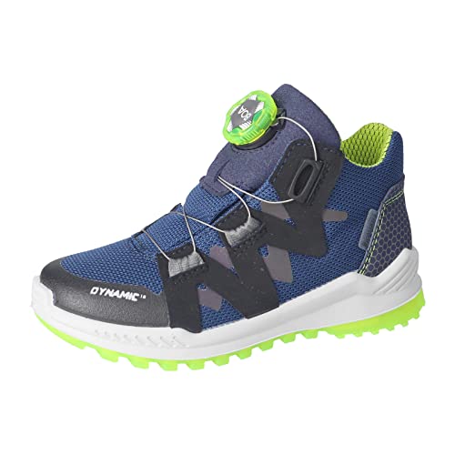 RICOSTA Jungen Stiefel RUNNER,Kinder Boots,lose Einlage, TEX,BOA-Drehverschluss,booties,schnellverschluss,wasserdicht,jeans (140),36 EU von RICOSTA