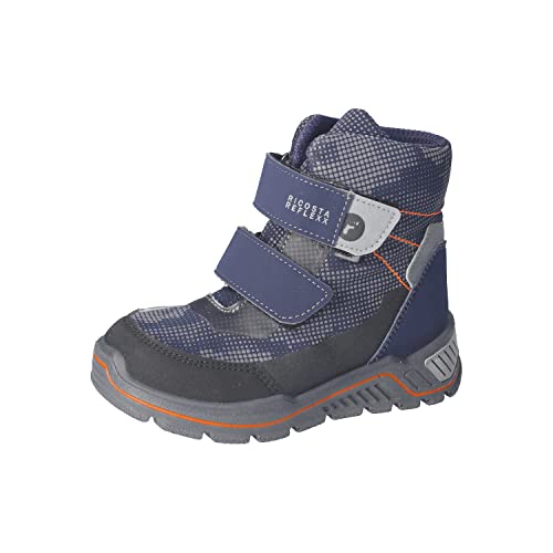 RICOSTA Jungen Winterstiefel Aspen,Kinder Boots,WMS:Mittel,lose Einlage,Sympatex,vegan,Winterboots,Outdoor-Kinderschuhe,Nautic (170),35 EU von RICOSTA