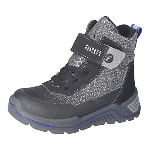 RICOSTA Jungen Winterstiefel BRIXEN,Kinder Boots,WMS:Weit,lose Einlage,Sympatex,Winterboots,Outdoor-Kinderschuhe,warm,schwarz (090),29 EU von RICOSTA