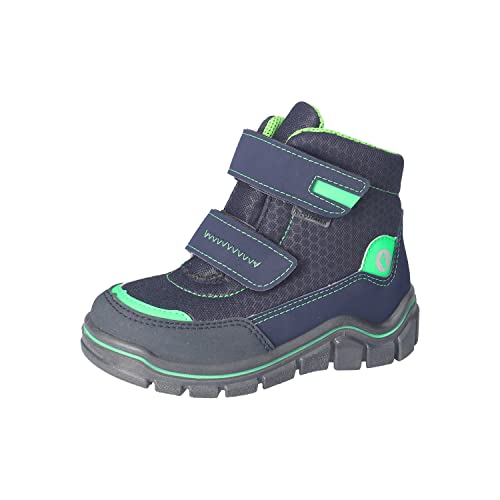 RICOSTA Jungen Winterstiefel Calix | Kinder Boots | WMS:Mittel | Sympatex | Outdoor | gefüttert | wasserdicht | Nautic/Ozean (170) | 33 EU von RICOSTA