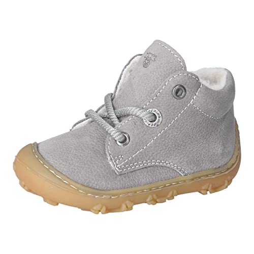 RICOSTA Jungen Winterstiefel Colin,Kinder Lauflernschuhe,WMS:Weit,terracare,Barfuß-Schuh,Outdoor-Kinderschuhe,Lammwolle,warm,Graphit (440),25 EU von RICOSTA