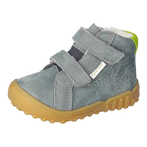 RICOSTA Jungen Winterstiefel DONNY,Kinder Lauflernschuhe,WMS:Weit,CareTEX,terracare,gefüttert,wasserdicht,winterboots,stiefel,salbei (570),28 EU von RICOSTA