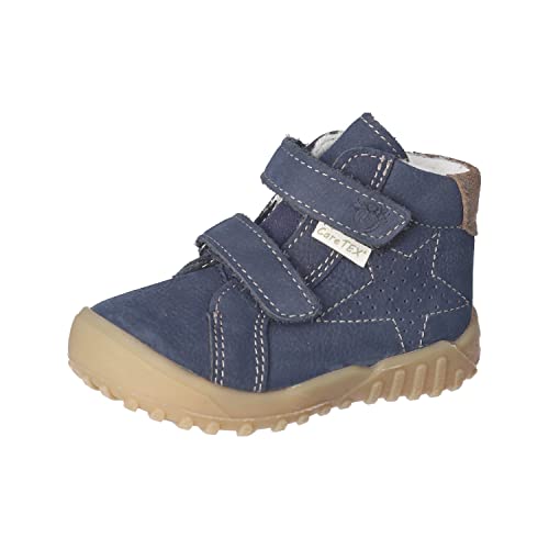 RICOSTA Jungen Winterstiefel DONNY,Kinder Lauflernschuhe,WMS:Weit,CareTEX,terracare,stiefel,lammwolle,warm,gefüttert,wasserdicht,see (180),28 EU von RICOSTA