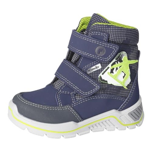RICOSTA Jungen Winterstiefel Flex, Kinder Boots, Weite: Mittel, lose Einlage, Sympatex, reflektierend, Outdoor-Kinderschuhe, Nautic (170), 35 EU von RICOSTA