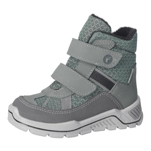 RICOSTA Jungen Winterstiefel GABRIS, Kinder Boots, Weite: Weit, Sympatex, weiten-mass-system, weiten-system, pass-genau, anatomisch, salbei (570), 30 EU von RICOSTA