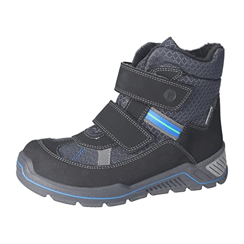 RICOSTA Jungen Winterstiefel GABRIS,Kinder Boots,WMS:Mittel,lose Einlage,Sympatex,outdoor-kinderschuhe,gefüttert,schwarz/carbon (090),31 EU von RICOSTA