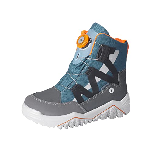 RICOSTA Jungen Winterstiefel GLACIER,Kinder Boots,WMS:Mittel,lose Einlage,Sympatex,BOA,gefüttert,wasserdicht,winterboots,grigio/storm (540),36 EU von RICOSTA