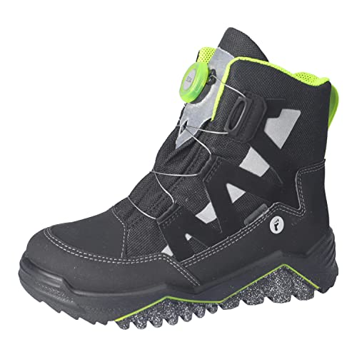 RICOSTA Jungen Winterstiefel Glacier,Kinder Boots,WMS:Mittel,lose Einlage,Sympatex,BOA,Outdoor-Kinderschuhe,gefüttert,schwarz (090),41 EU von RICOSTA