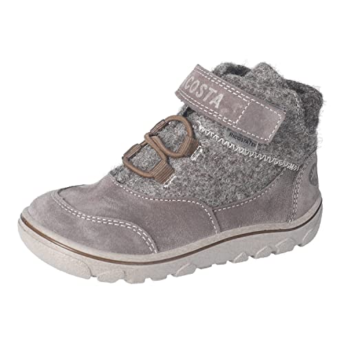 RICOSTA Jungen Winterstiefel Jarno,Kinder Boots,WMS:Mittel,RicostaTEX,Barfuß-Schuh,wasserdicht,Winterboots,warm,Meteor/grau (460),28 EU von RICOSTA