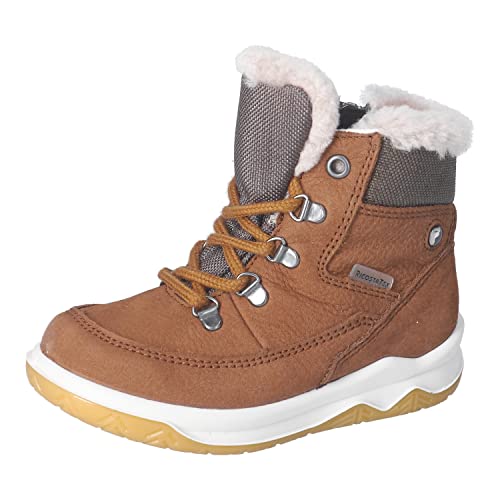 RICOSTA Jungen Winterstiefel LEVI,Kinder Boots,WMS:Mittel,lose Einlage,RicostaTEX,Winterboots,Outdoor-Kinderschuhe,Curry/Schoko (260),35 EU von RICOSTA