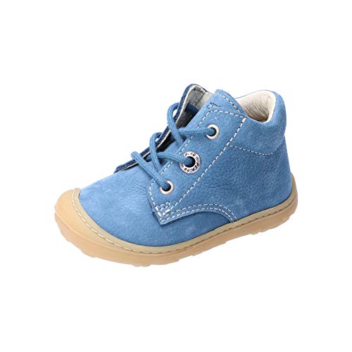 RICOSTA Jungen und Mädchen Lauflernschuhe Cory von Pepino, Mittel - für mittelkräftige Füße geeignet (WMS),Blau (Jeans) (141), 22 EU von RICOSTA