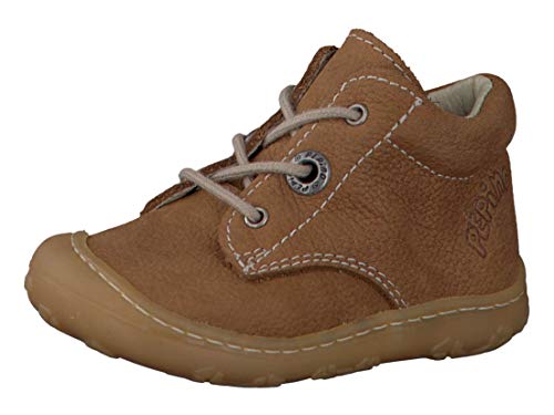 RICOSTA Jungen und Mädchen Lauflernschuhe Cory von Pepino, Mittel - für mittelkräftige Füße geeignet (WMS),Braun (Curry) (260), 18 EU von RICOSTA