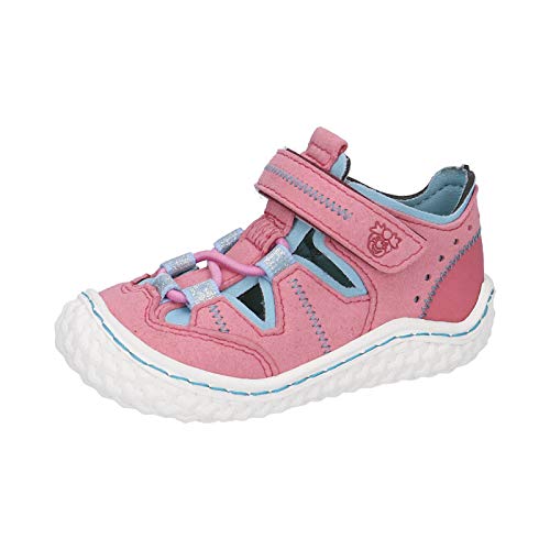 RICOSTA Kinder Halbschuhe Jerry von Pepino, Weite: Mittel (WMS),waschbar,Barfuß-Schuh,Kinderschuhe,rosato/Turquoise (323),21 EU / 4.5 Child UK von RICOSTA