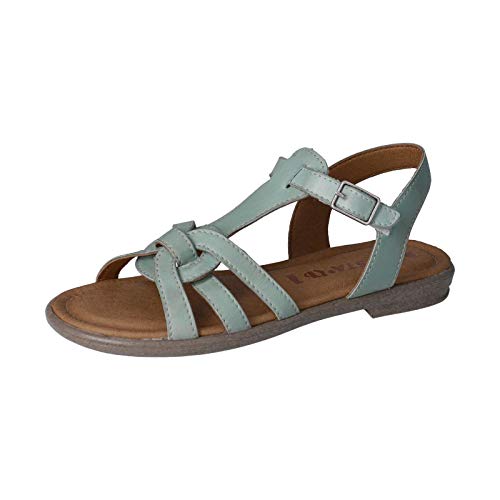 RICOSTA Kinder Sandalen BIRTE, Weite: Mittel (WMS),sandaletten,sommerschuhe,sommersandalen,bequem,flach,kids,kinderschuhe,jade (523),39 EU / 6 UK von RICOSTA