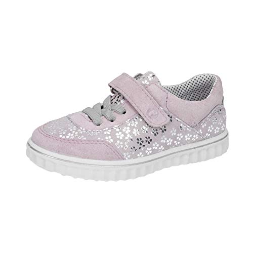 RICOSTA Kinder Sneaker Juli, Weite: Normal (WMS),lose Einlage,Sportschuhe,Freizeitschuhe,Klettschuhe,Klettverschluss,Viola (323),28 EU / 10 Child UK von RICOSTA