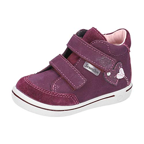 RICOSTA Kinder Stiefel LARA von PEPINO, Weite: Schmal (WMS),wasserfest, boots klett-stiefel wasserdicht kinder kids,merlot,22 EU / 5.5 Child UK von RICOSTA