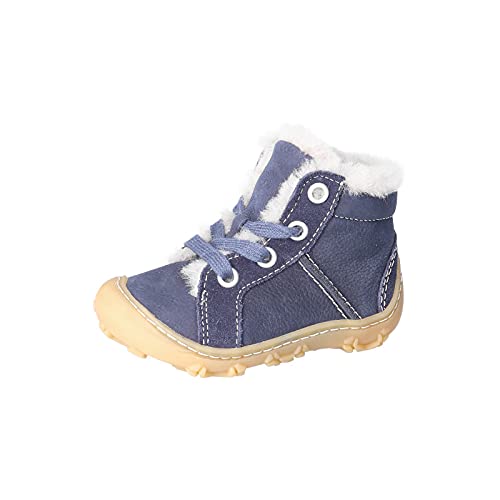 RICOSTA Jungen Boots ELIA von PEPINO, Weite: Weit (WMS),terracare,Barfuß-Schuh,schnürschuhe,leicht,kids,kinderschuhe,see (182),21 EU / 4.5 Child UK von RICOSTA