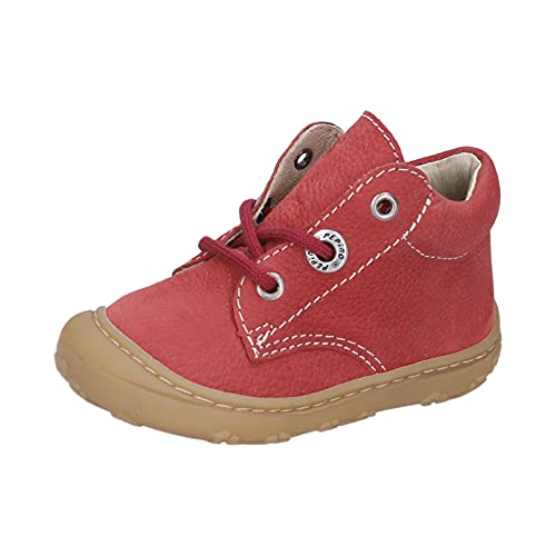 RICOSTA Mädchen Boots Cory von Pepino, Weite: Mittel (WMS),terracare,schnürstiefel,Booties,Leder,Kids,junior,Wine (374),22 EU / 5 Child UK von RICOSTA