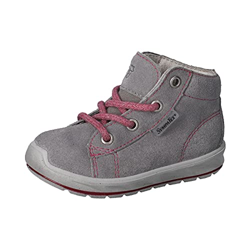 RICOSTA Mädchen Boots ZAYNI von Pepino, Weite: Mittel (WMS),Sympatex,wasserdicht,Kids,Kinderschuhe,Booties,Graphit/rosa (454),25 EU / 8 Child UK von RICOSTA