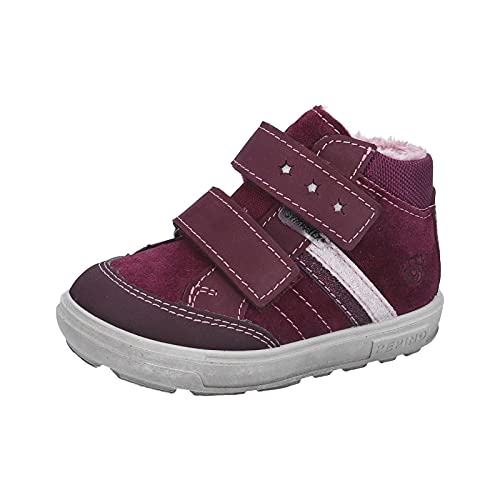 RICOSTA Mädchen Boots Alexis von Pepino, Weite: Weit (WMS),Sympatex,Outdoor-Kinderschuhe,gefüttert,wasserdicht,Merlot (384),25 EU / 8 Child UK von RICOSTA