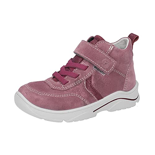 RICOSTA Mädchen Boots FIONA, Weite: Mittel (WMS),lose Einlage, TEX,klettstiefel,booties,wasserdicht,kids,kinderschuhe,sucre (324),33 EU / 1 UK von RICOSTA