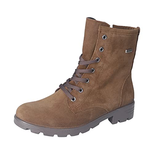 RICOSTA Mädchen Combat Boots DISERA,Kinder Stiefeletten,WMS:Mittel,lose Einlage,RicostaTEX,winterschuhe,gefüttert,stiefel,hazel (260),37 EU von RICOSTA