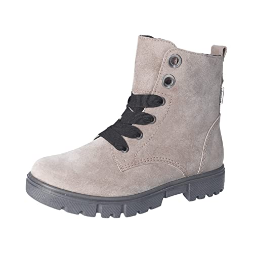 RICOSTA Mädchen Combat Boots Suri,Kinder Stiefeletten,WMS:Mittel,lose Einlage,RicostaTEX,Winterstiefel,Winterschuhe,gefüttert,Tundra (650),37 EU von RICOSTA