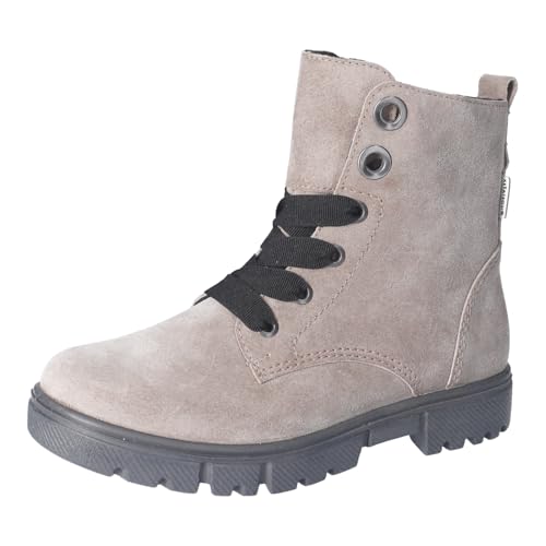 RICOSTA Mädchen Combat Boots Suri,Kinder Stiefeletten,WMS:Mittel,lose Einlage,RicostaTEX,Kurzstiefel,uebergangsschuhe,Tundra (650),35 EU von RICOSTA