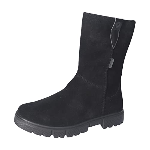 RICOSTA Mädchen Klassische Stiefeletten RIA,Kinder Stiefeletten,WMS:Mittel,lose Einlage,RicostaTEX,Booties,halbstiefel,schwarz (090),39 EU von RICOSTA