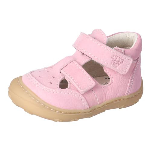 RICOSTA Mädchen Kletthalbschuhe ENI, Baby und Kleinkinder Lauflernschuhe, Weite: Mittel, lose Einlage, terracare, Turnschuhe, Mallow (330), 22 EU von RICOSTA