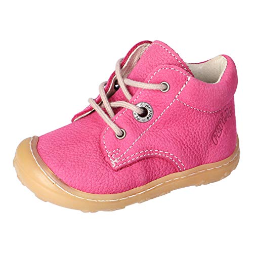 RICOSTA Jungen und Mädchen Lauflernschuhe Cory von Pepino, Schmal - für schmale Füße geeignet (WMS),pop (Pink) (320), 22 EU von RICOSTA