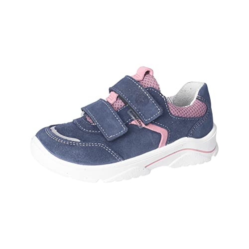 RICOSTA Mädchen Low-Top Sneaker Dora,Kinder Halbschuhe,WMS:Mittel,lose Einlage, TEX,Klettschuhe,Klettverschluss,Turnschuhe,Reef (140),31 EU von RICOSTA