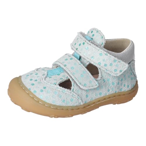 RICOSTA Mädchen Low-Top Sneaker EBI, Kinder Lauflernschuhe, Weite: MITTEL, lose Einlage, Klettschuhe, Klettverschluss, Sportschuhe, Frozen (520), 23 EU von RICOSTA