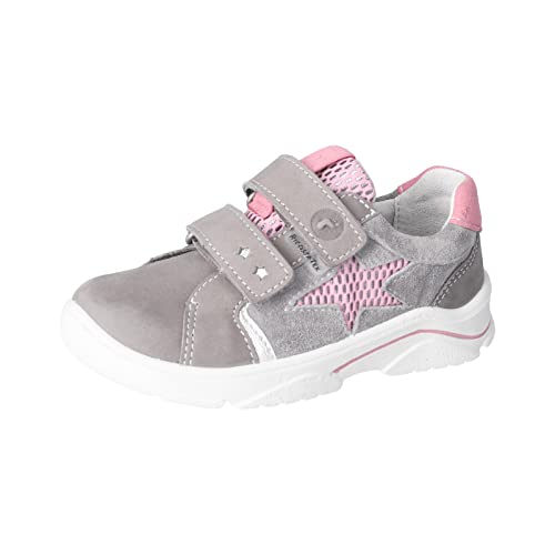 RICOSTA Mädchen Low-Top Sneaker FENJA,Kinder Halbschuhe,WMS:Mittel,lose Einlage,Sympatex,straßenschuhe,Strassenschuhe,Graphit (450),27 EU von RICOSTA