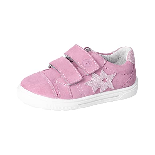 RICOSTA Mädchen Low-Top Sneaker JULA,Kinder Halbschuhe,WMS:Mittel,lose Einlage,Klettverschluss,Kinderschuhe,Halbschuhe,Purple (340),28 EU von RICOSTA