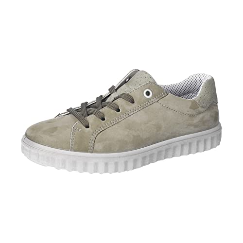 RICOSTA Mädchen Low-Top Sneaker Jenna,Kinder Halbschuhe,lose Einlage,Sportschuhe,Freizeitschuhe,Turnschuhe,Laufschuhe,eukalyptus (530),38 EU von RICOSTA