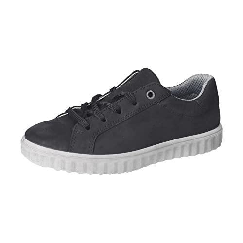 RICOSTA Mädchen Low-Top Sneaker Jenna,Kinder Halbschuhe,lose Einlage,Sportschuhe,Freizeitschuhe,Turnschuhe,Laufschuhe,schwarz (090),34 EU von RICOSTA